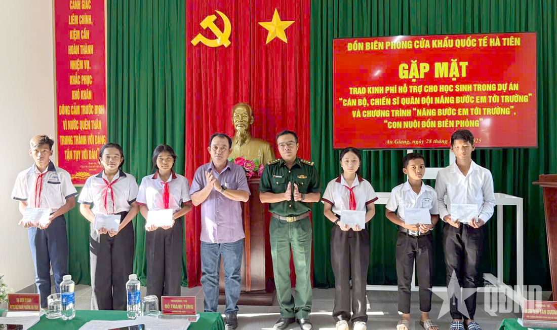 An Giang: Nghĩa tình người lính Biên phòng